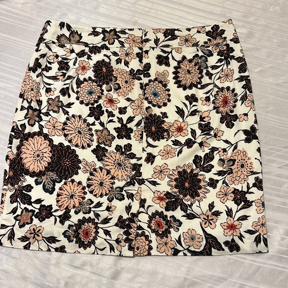 Loft outlet skirt multicolor sz 14 - Picture 3 of 8